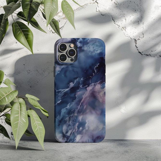 Blue Marble iPhone Case Tough Case Cell Phone Case